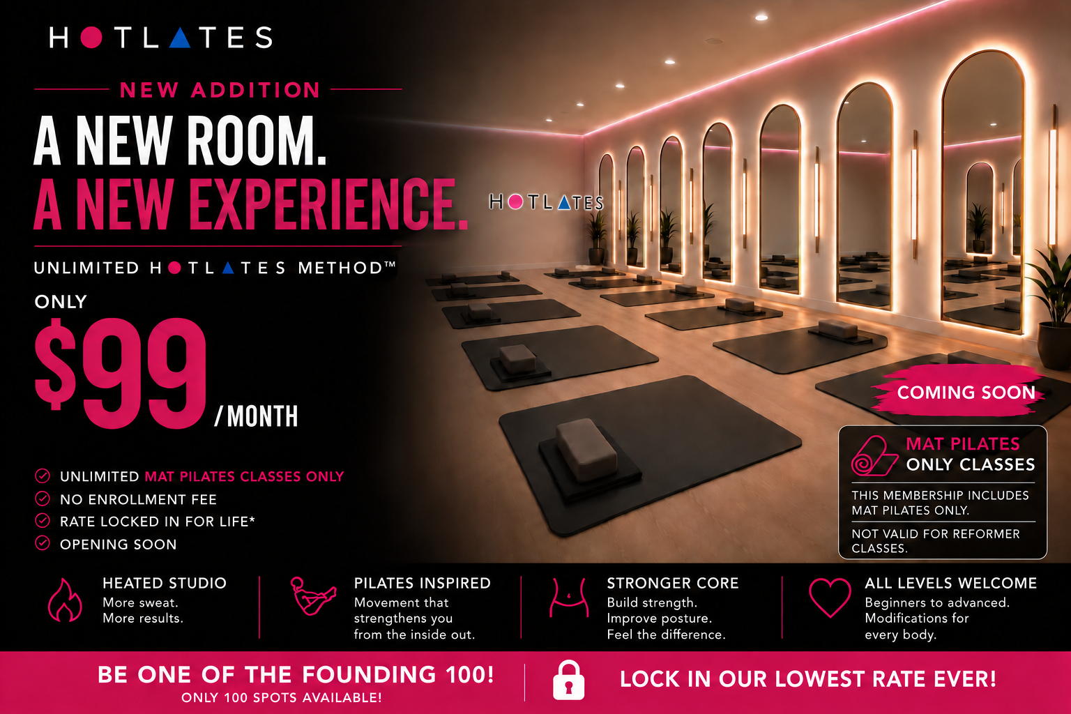 HOTLATES Mat Pilates Classes in Downey, CA